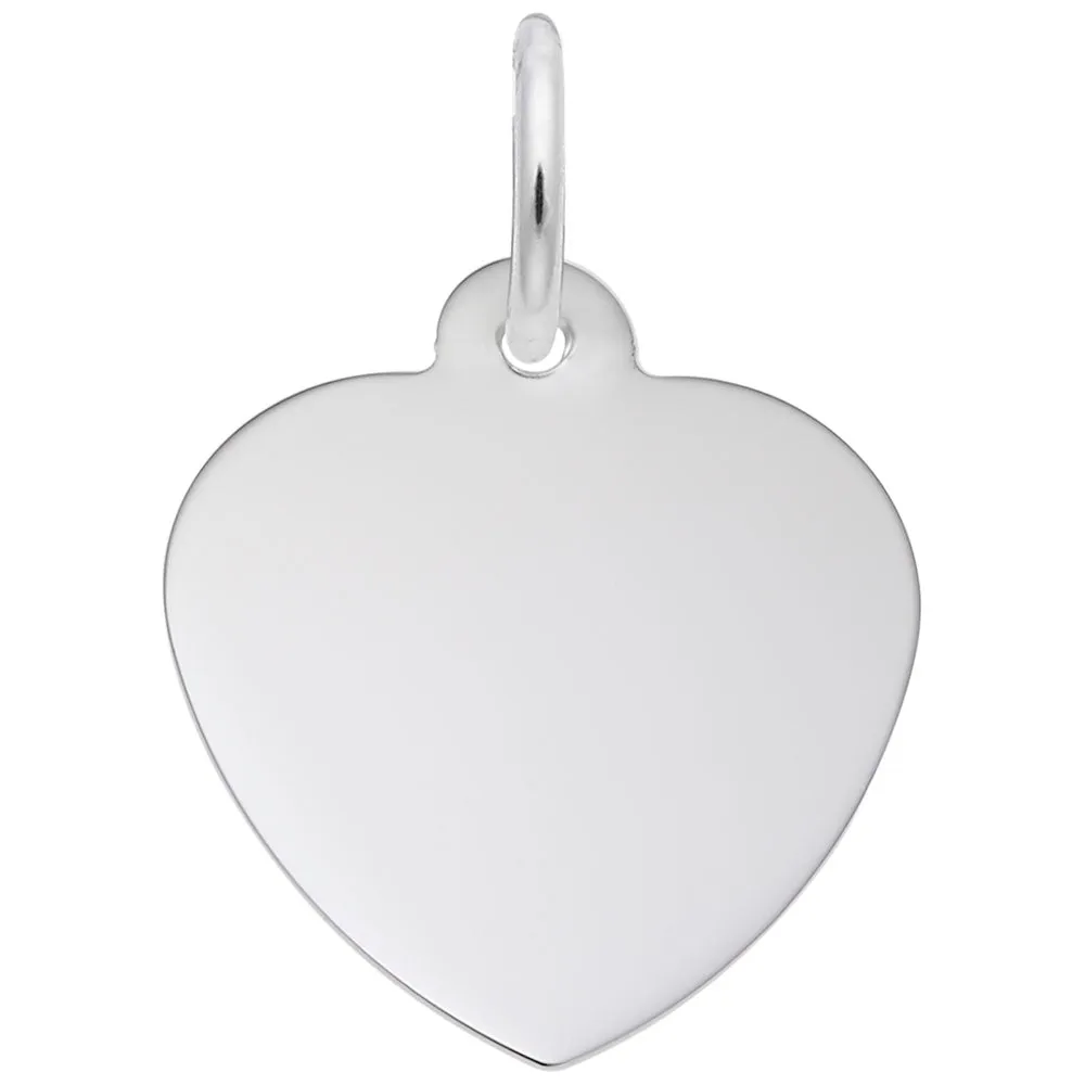 14W Petite Classic Heart Charm