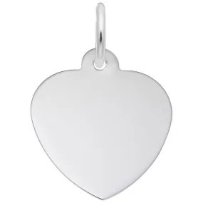 14W Petite Classic Heart Charm