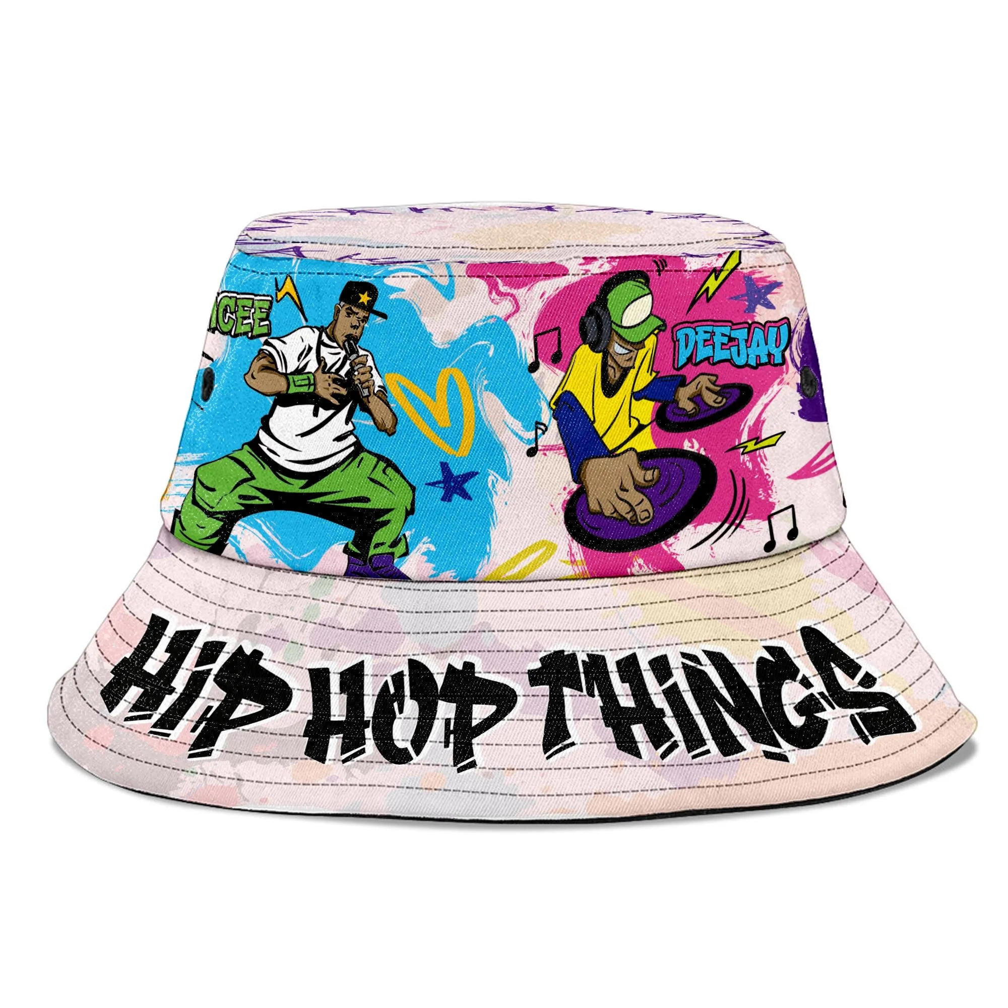 4 Elements Of Hip Hop Bucket Hat