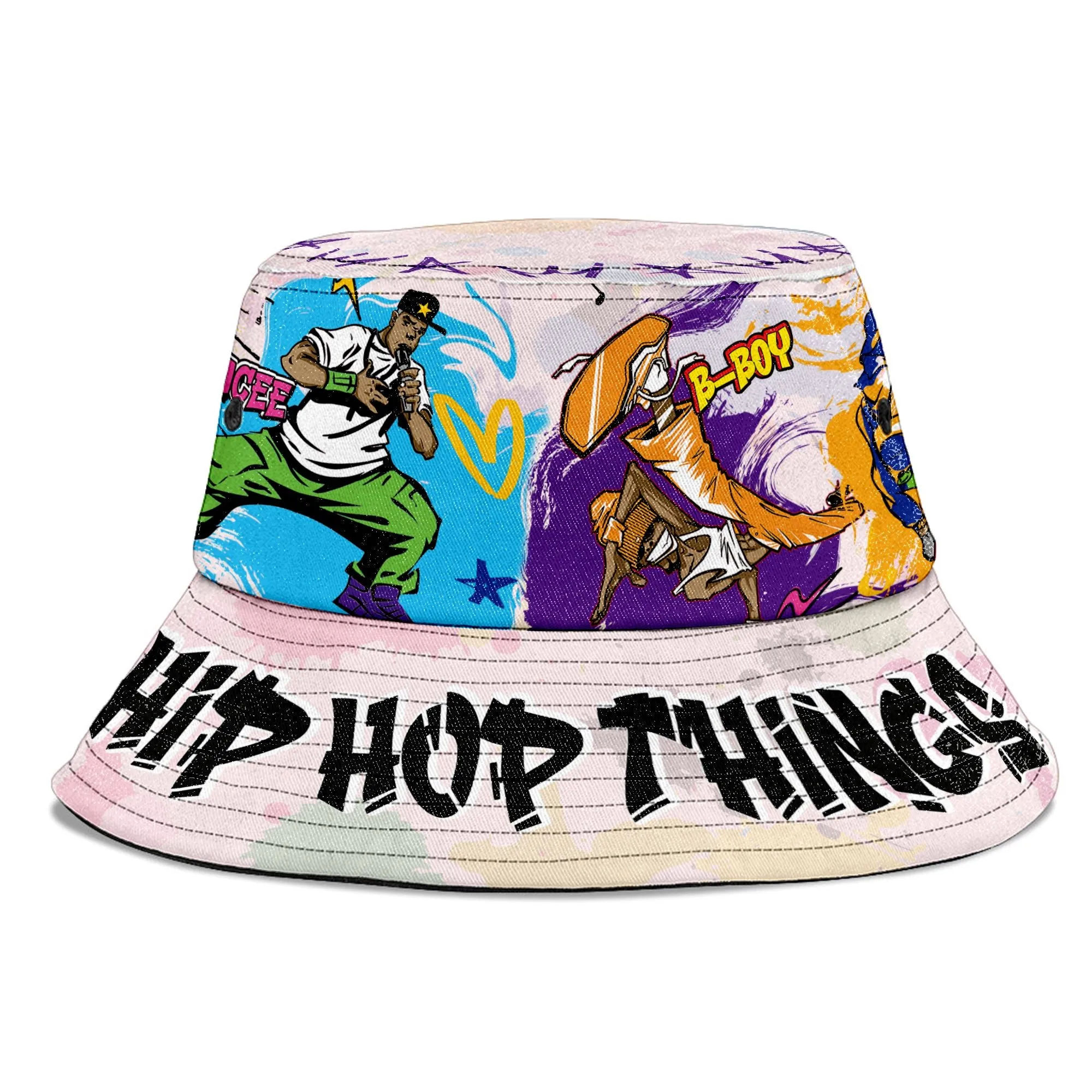 4 Elements Of Hip Hop Bucket Hat