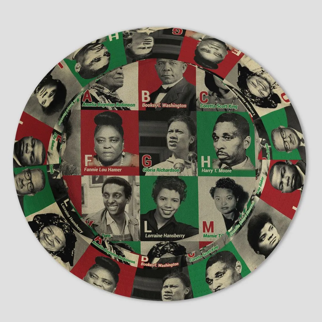 A To Z Of Black Heroes Bucket Hat