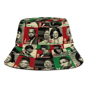 A To Z Of Black Heroes Bucket Hat