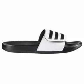 Adidas Adilette Comfort Adjustable Unisex Slide Sandal - White/Black