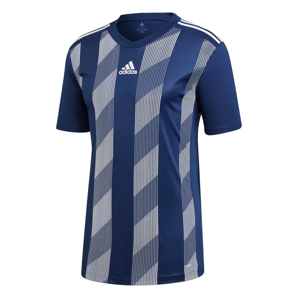 Adidas Adult Striped 19 Jersey (Dark Blue/White)