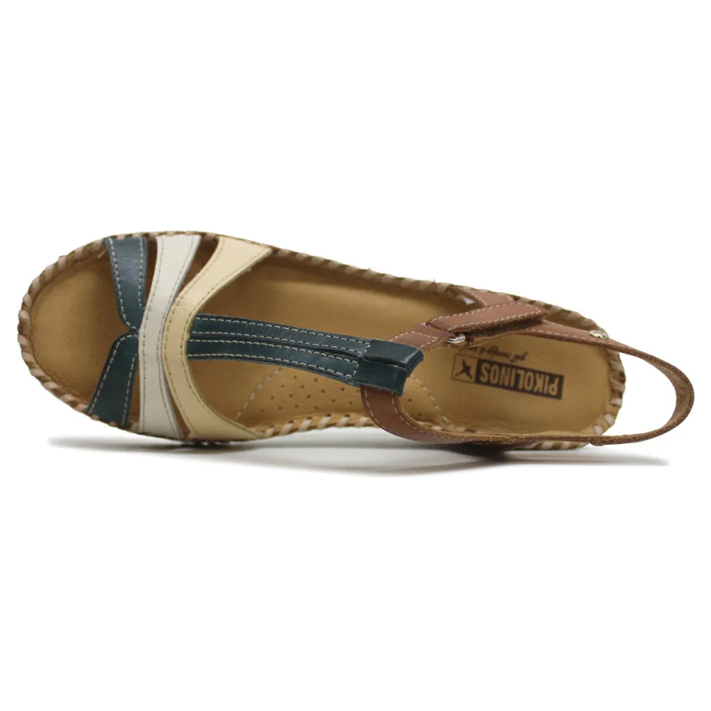 Aguadulce Leather Women's Wedge Sandals