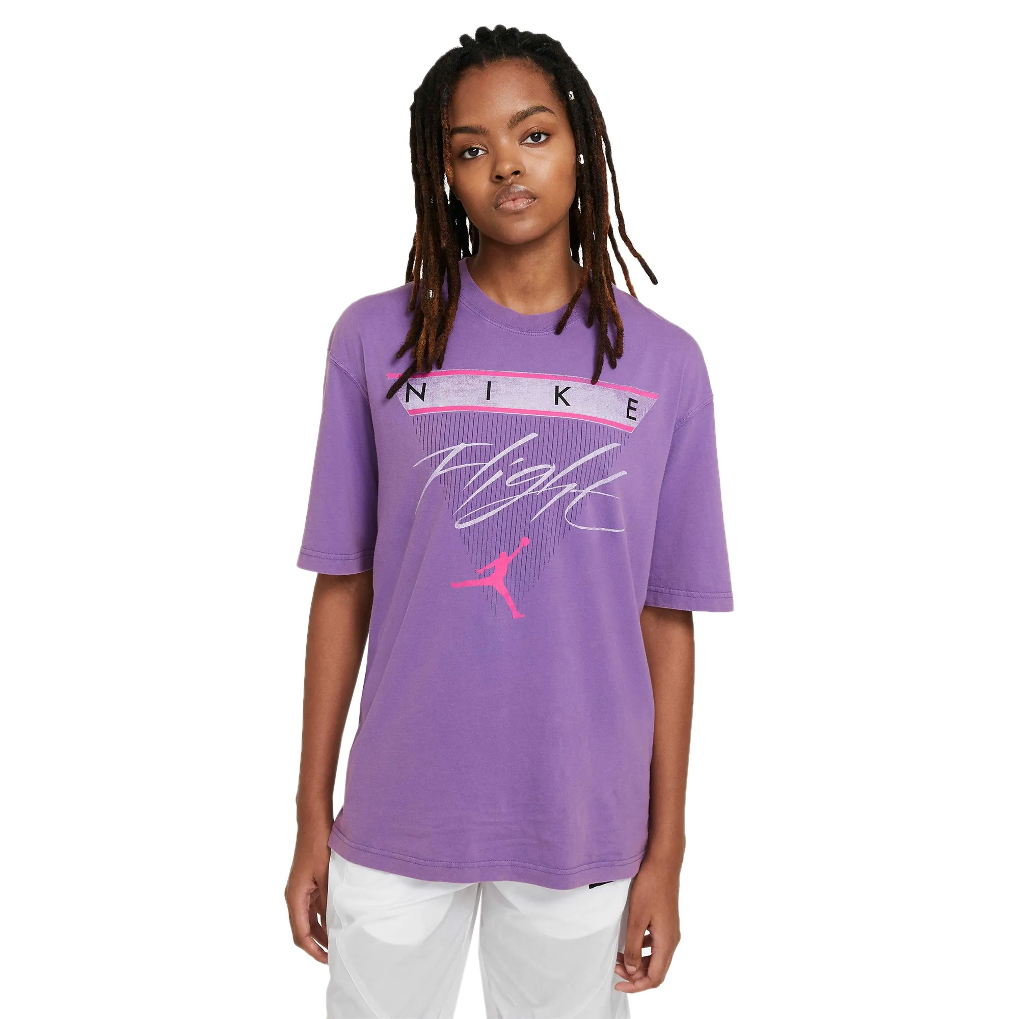 Air Jordan Womens Flight 'Wild Violet' Tee