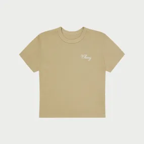 American Classic Baby Tee (Tan)