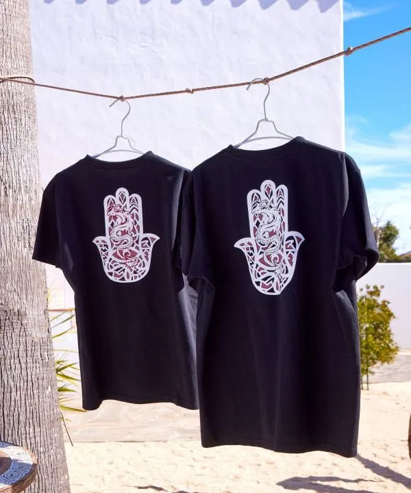 AMINA x YOSUKE Hamsa Tee - L