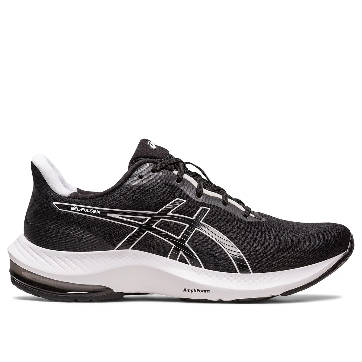 Asics Gel Pulse 14 Women Black White   '  