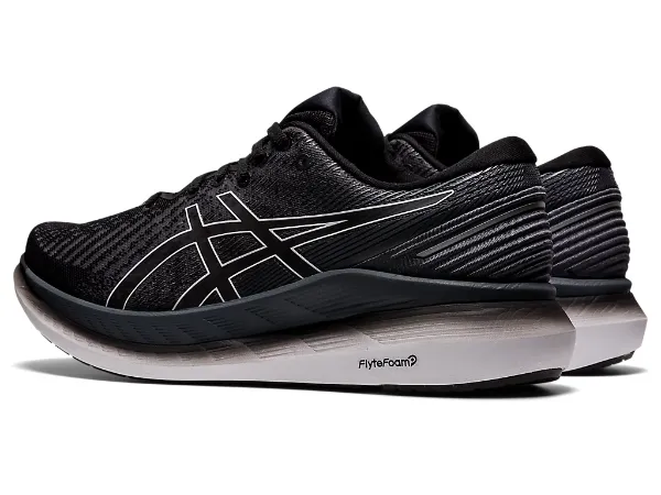 Asics Glideride 2 (2E Width) - Black/Carrier Grey (Mens)