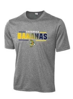 Bananas Short Sleeve Dri-Fit Tee - Gray