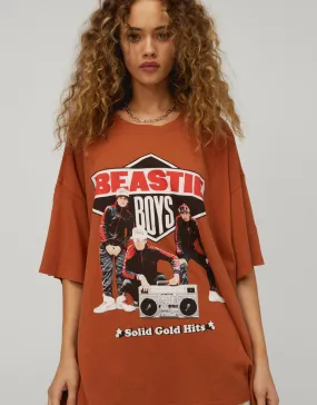 Beastie Boys Solid Gold Hits Oversize OS Tee