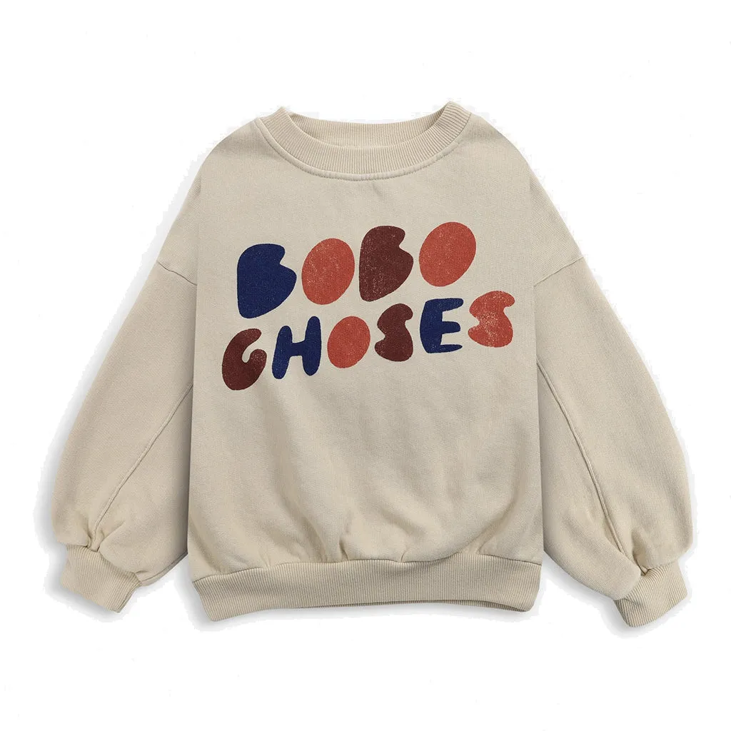 Beige Logo Sweater