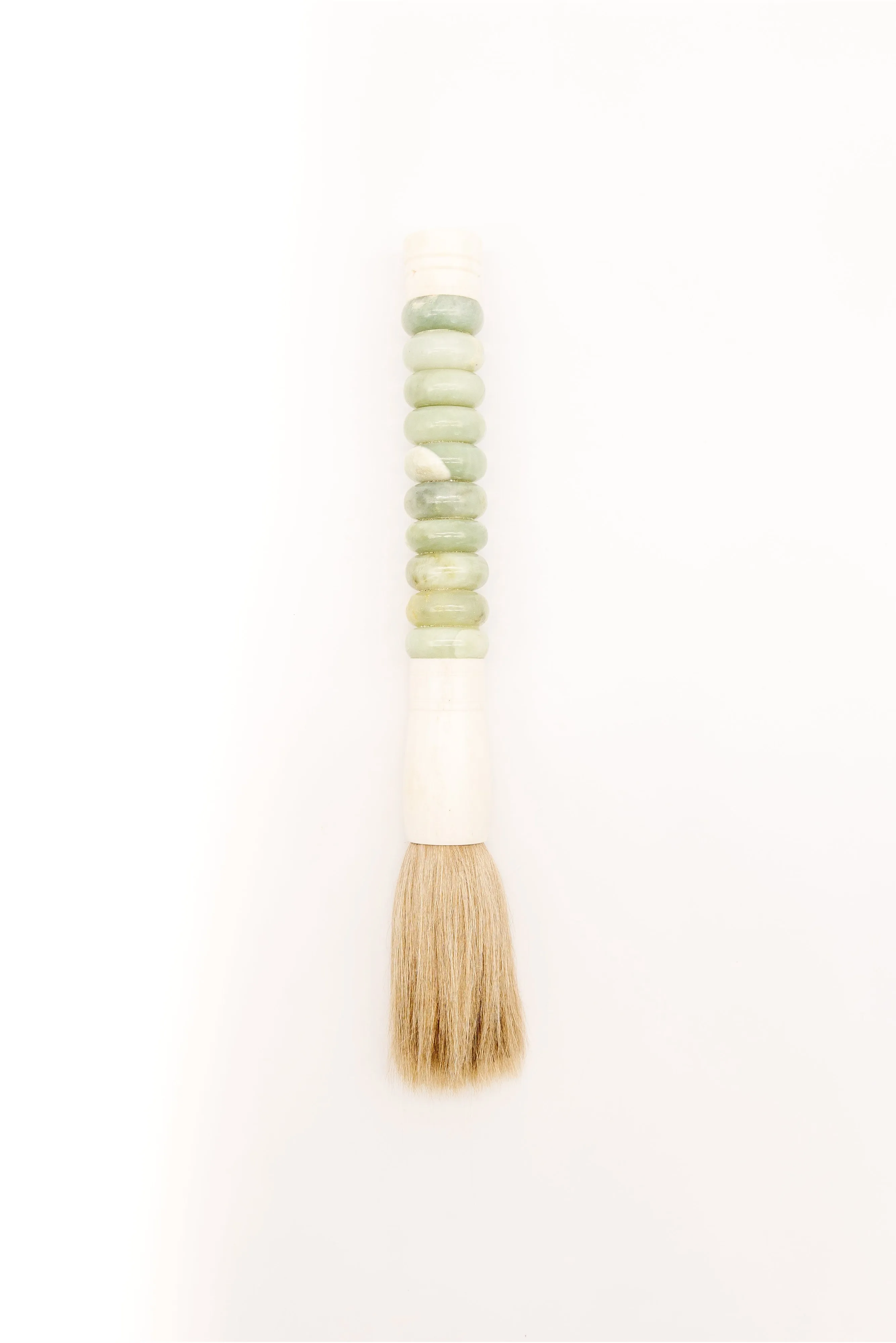 Calligraphy Brush with Jade Green Handle