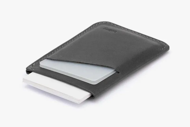 CARD SLEEVE WALLET - CHARCOAL