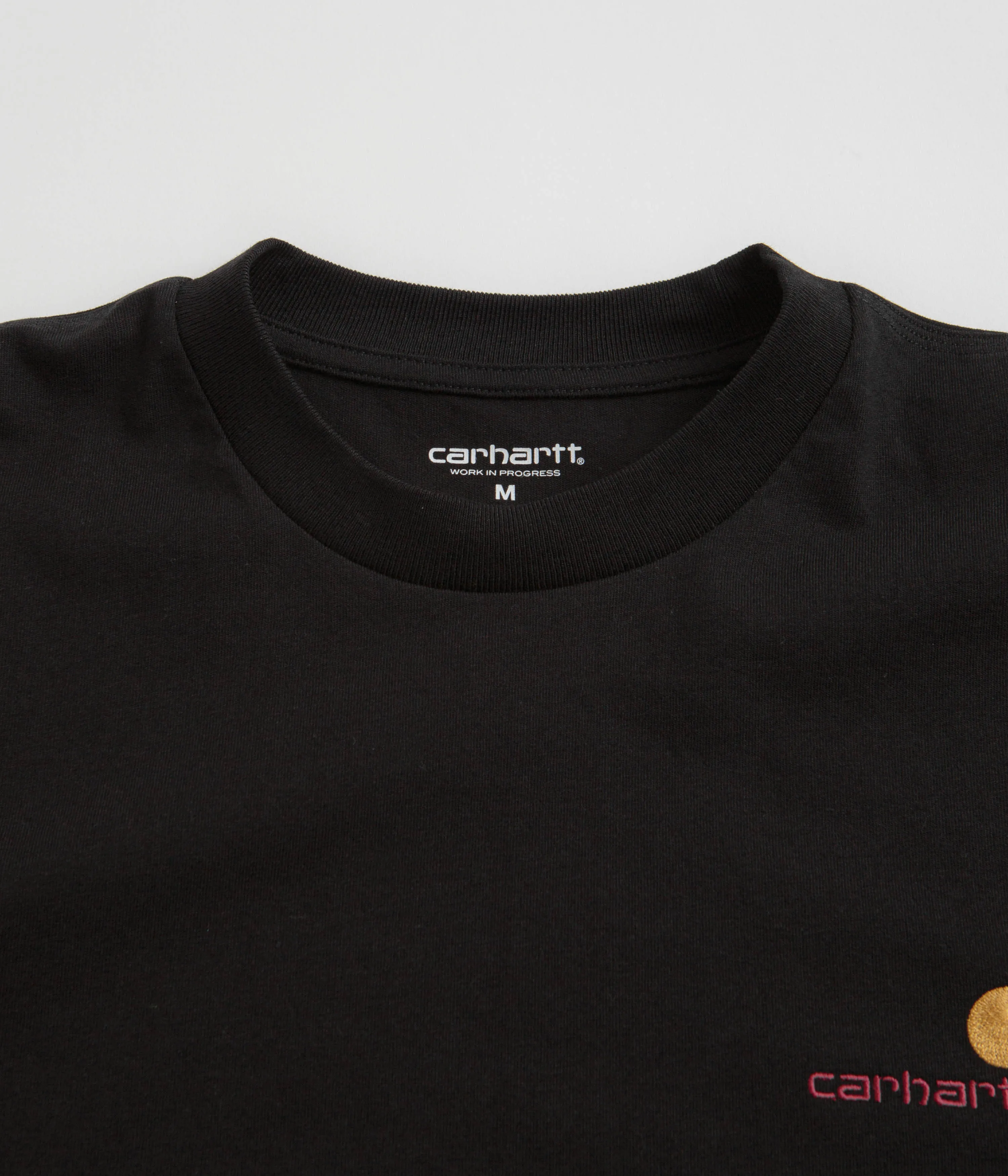 Carhartt American Script T-Shirt - Black