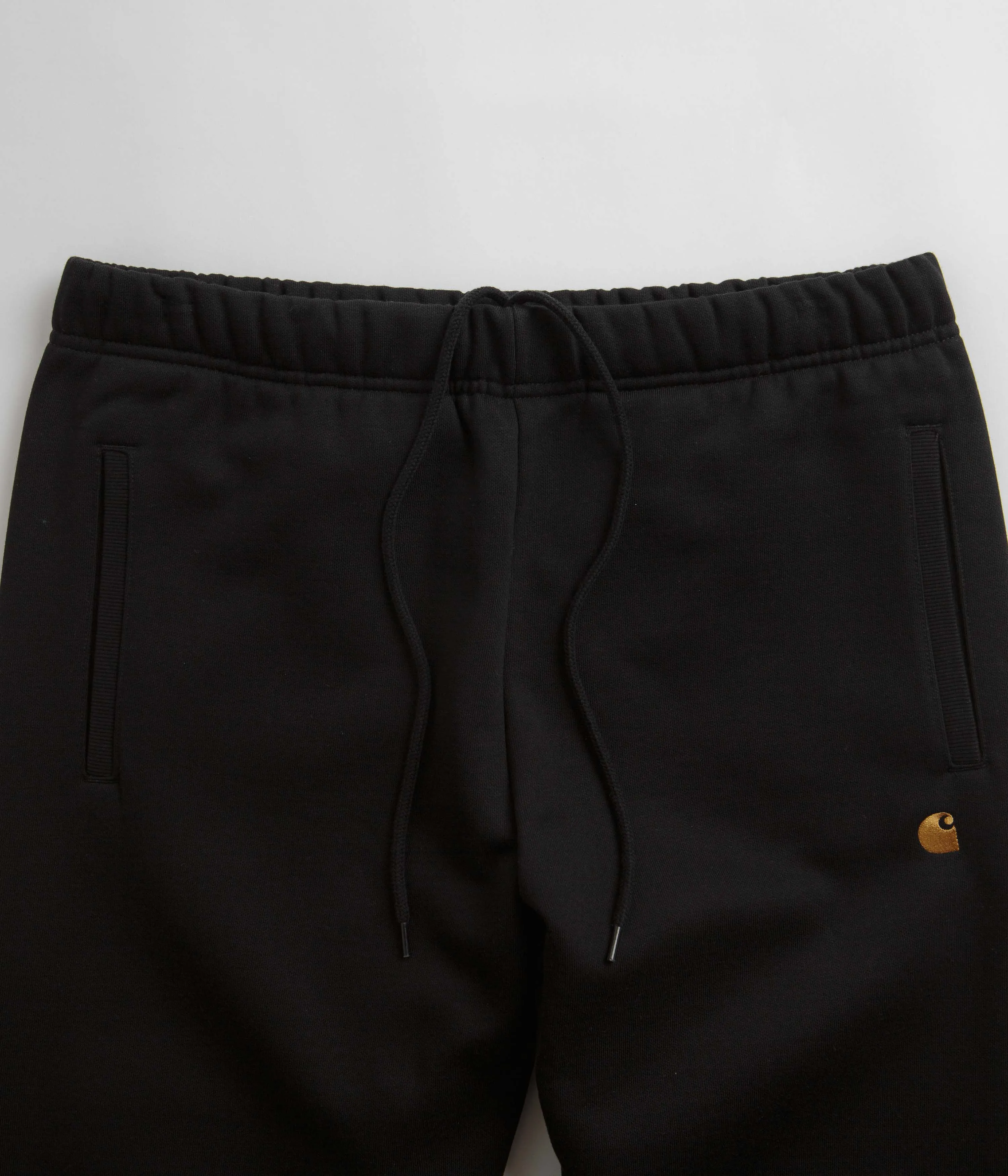 Carhartt Chase Sweatpants - Black / Gold