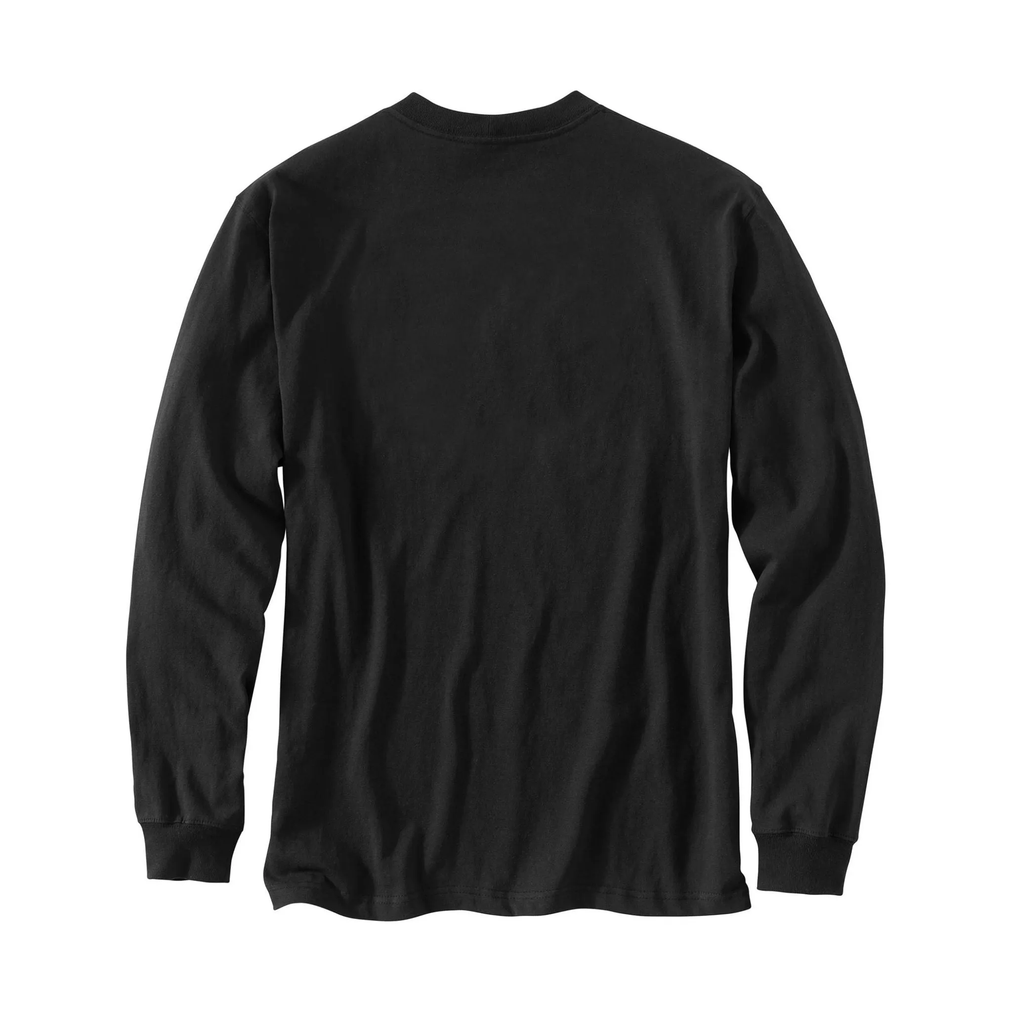 Carhartt Men's Loose Fit Heavyweight Long Sleeve Outlast Graphic T Shirt - Black/Yellow