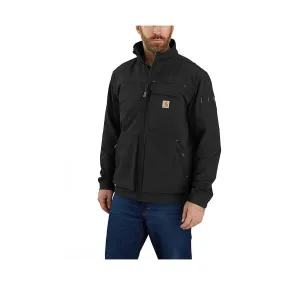 Carhartt Men's Super Dux Relaxed Fit Lightweight Mock Neck Jacket - Black