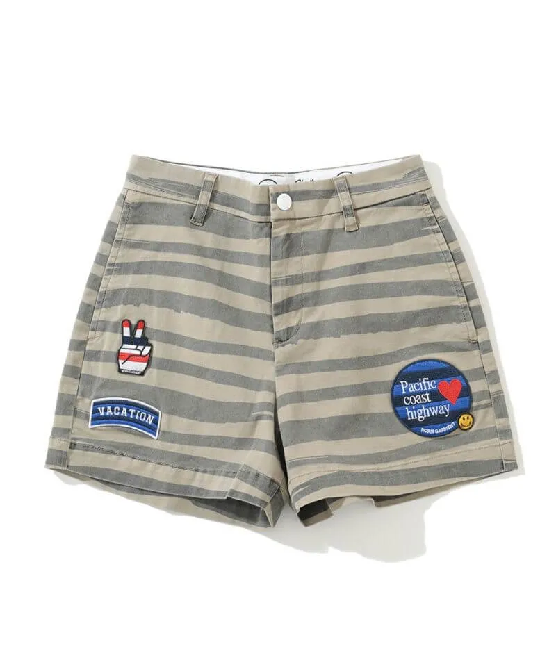 Casba Emblem Shorts | WOMEN