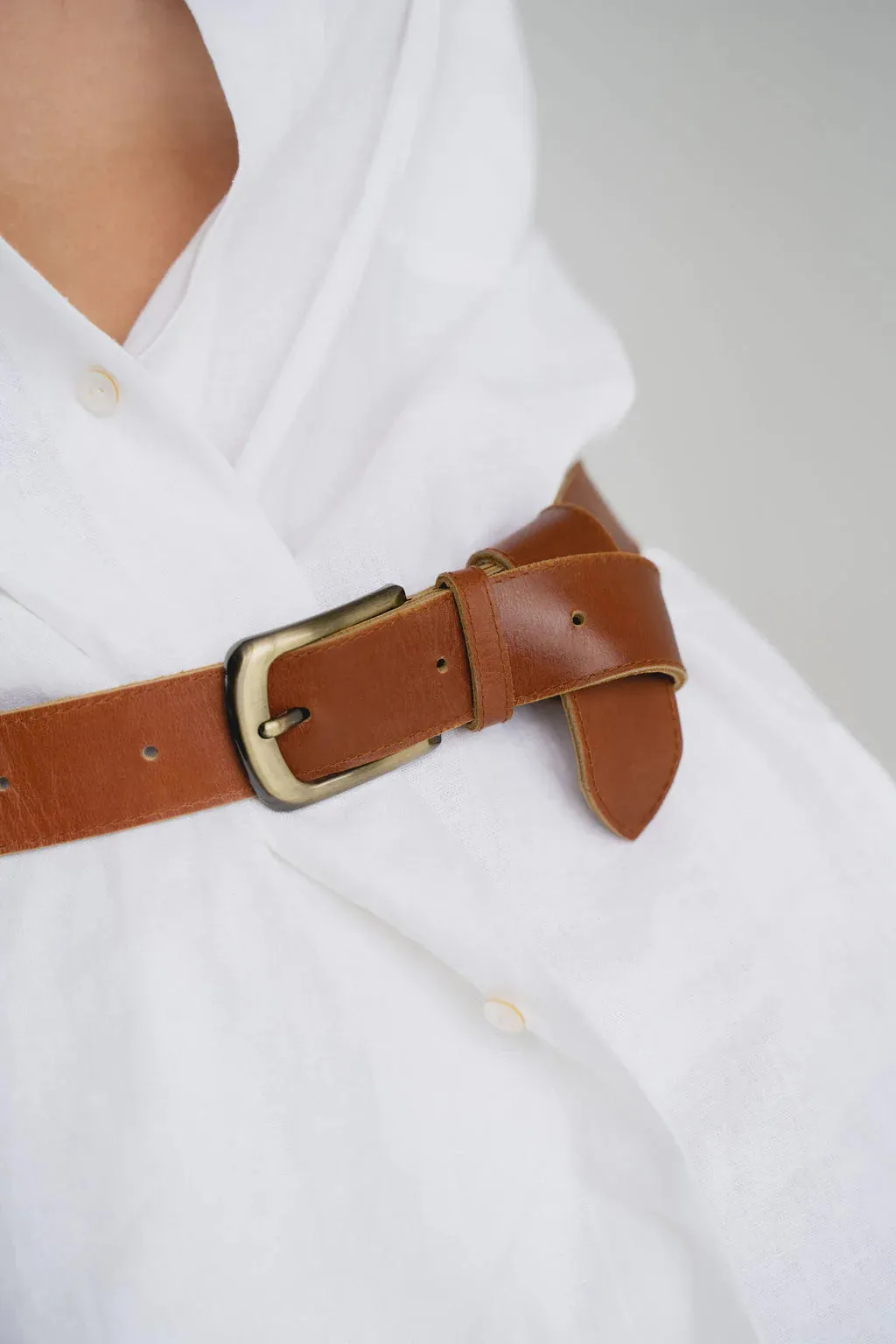 Classic Belt (Chestnut Antique)