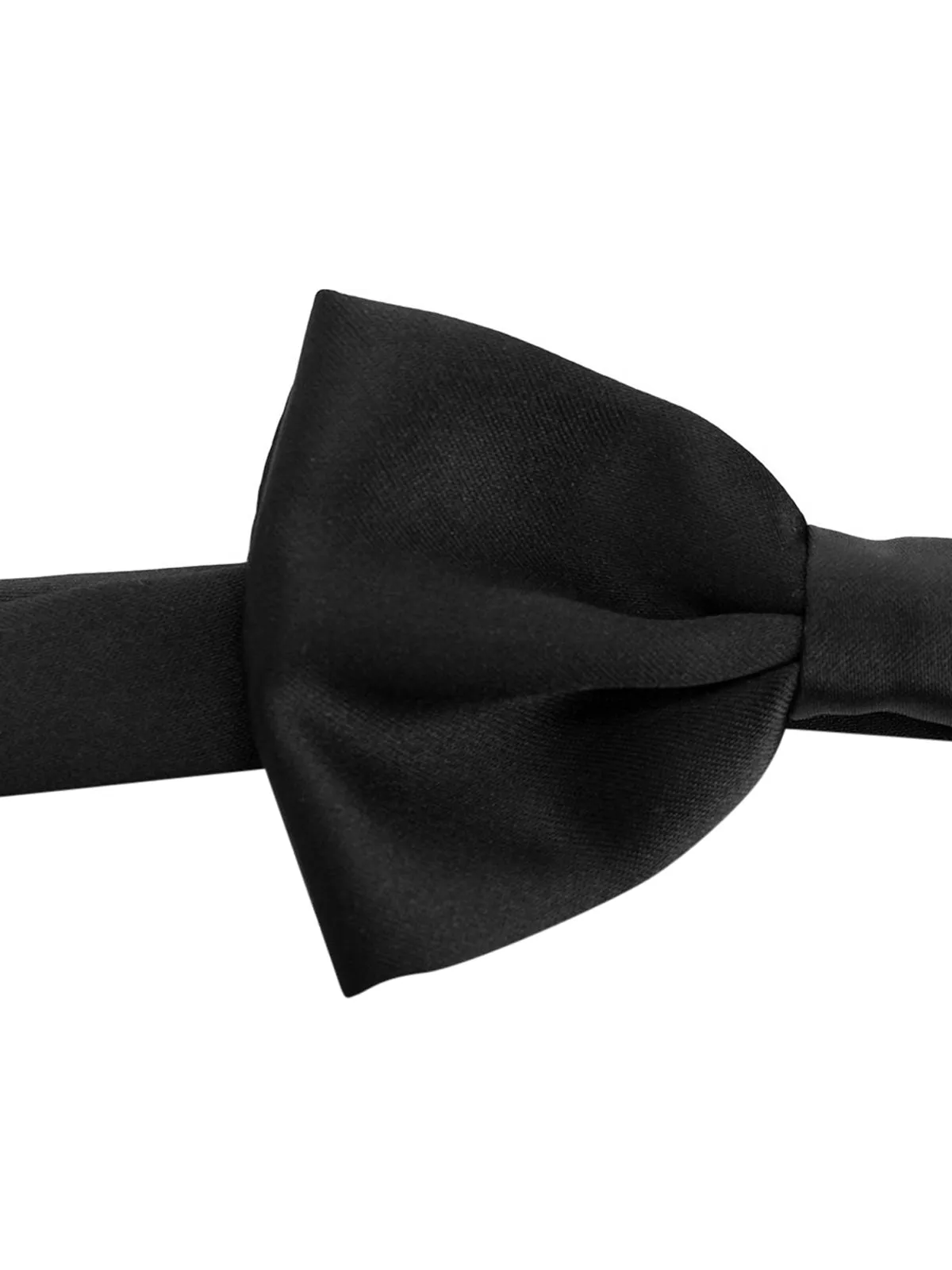 Classic black bow tie