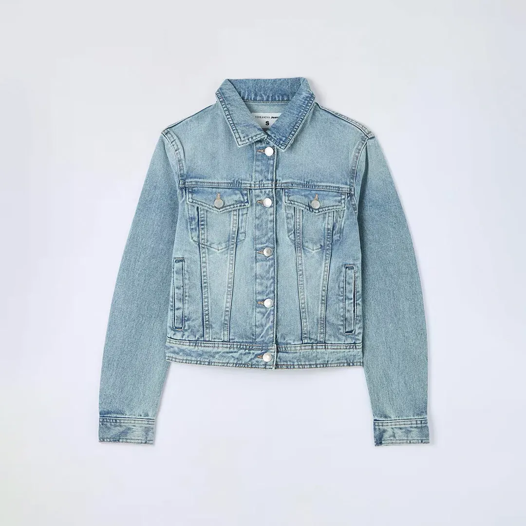 Classic Collar Denim Jacket