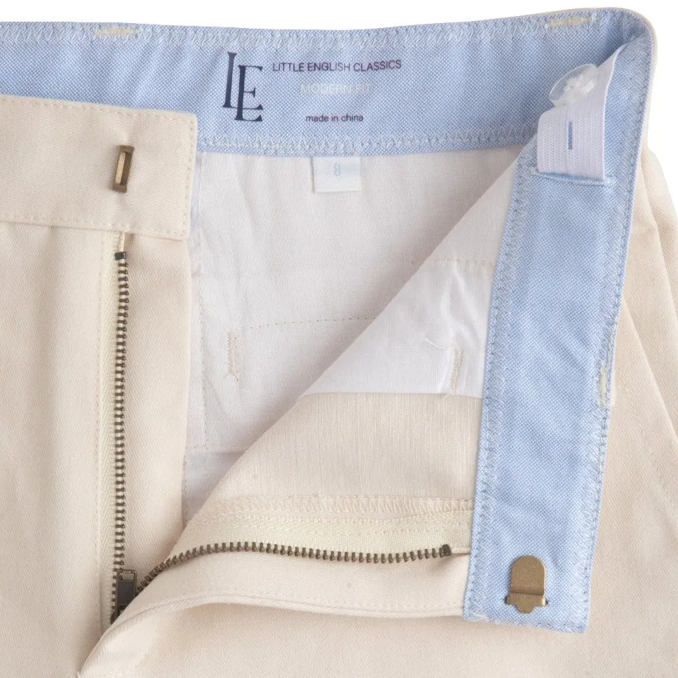 Classic Pant - White Twill