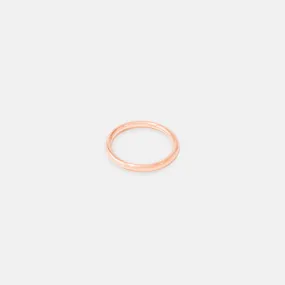 Classic Seam Ring - 14K ROSE