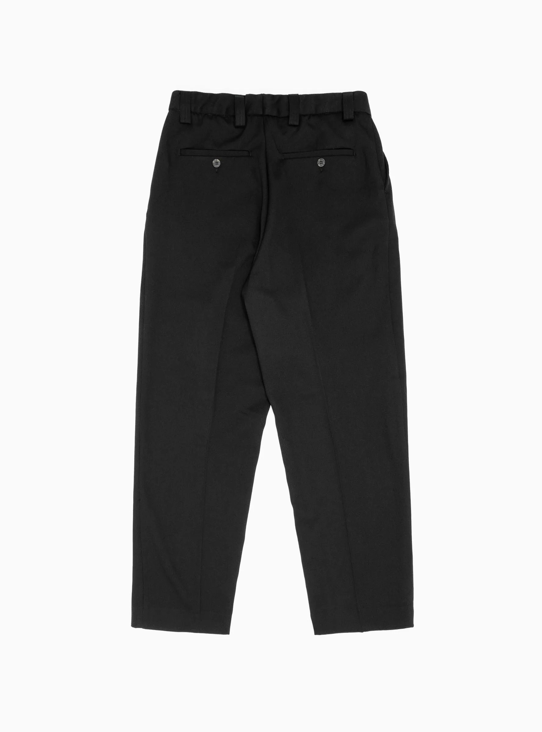 Classic Wool Trousers Black