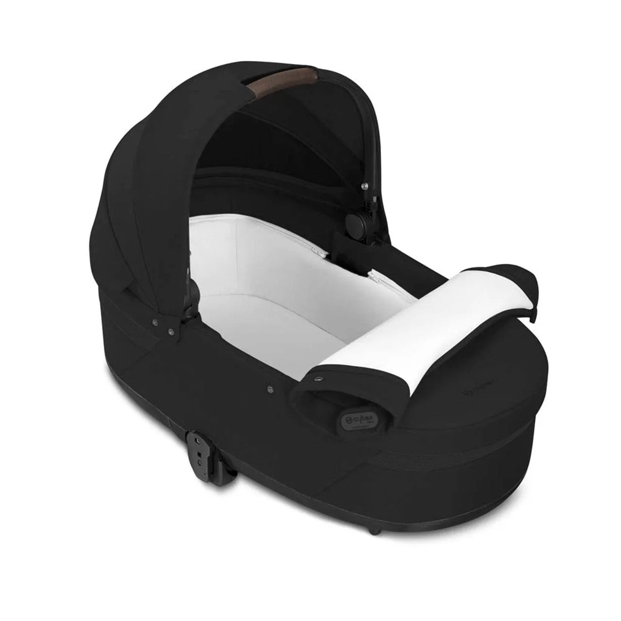 Cybex Balios S Lux Black Frame and Carrycot - Moon Black