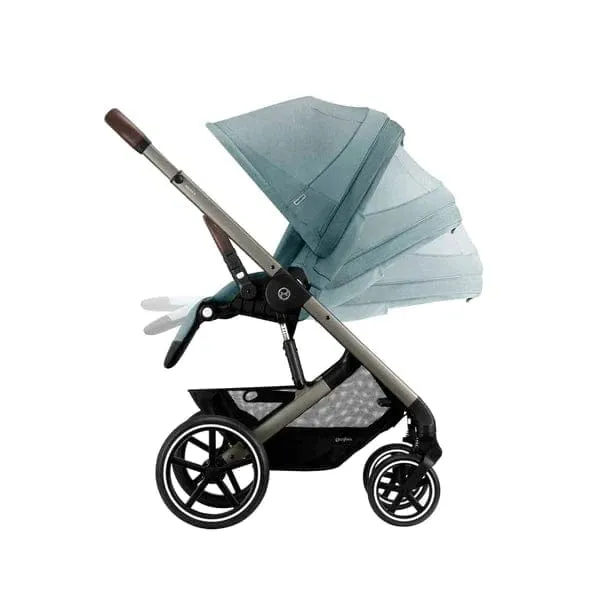 Cybex Balios S Lux Luxury Cloud G Bundle - Taupe / Sky Blue