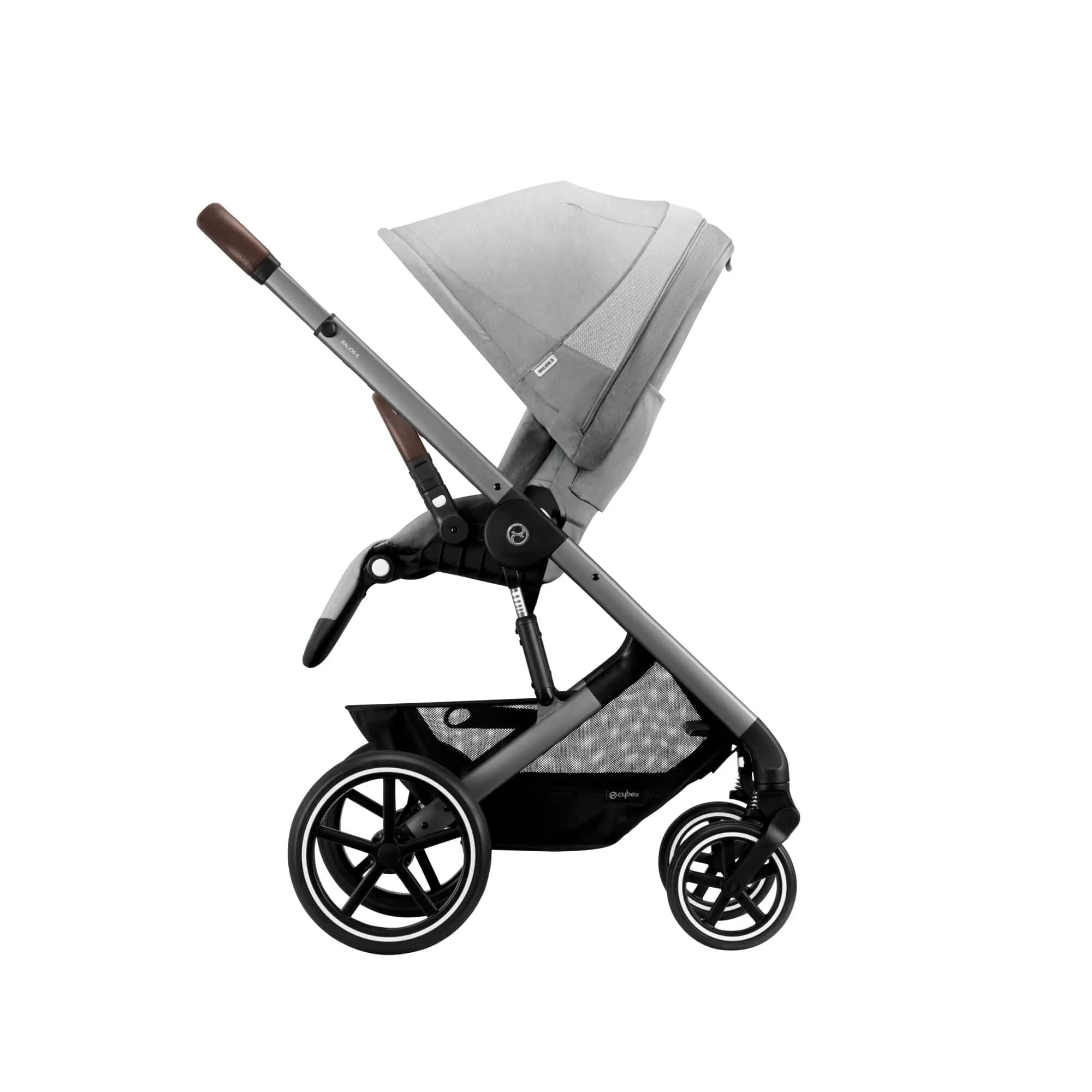 Cybex Balios S Lux Silver Frame - Lava Grey