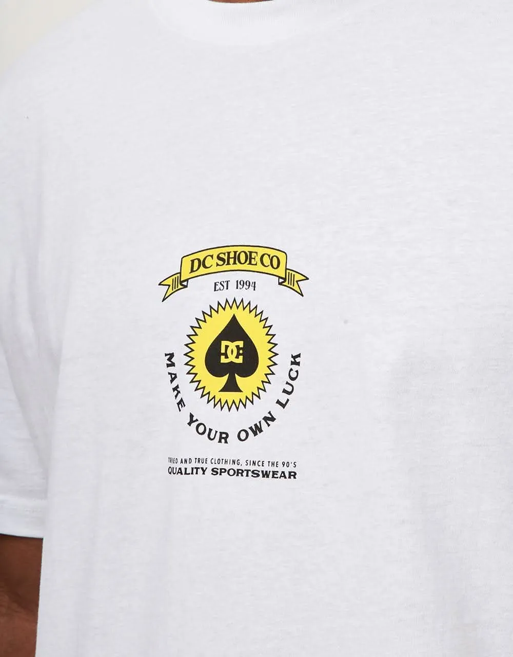 DC Lucky Hand T-Shirt - White