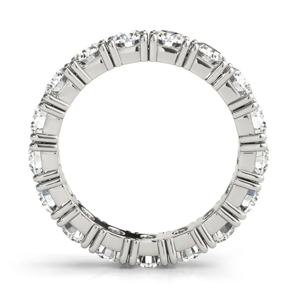 DIVINE 2.5 Carat Diamond Eternity Band in 14K/ 18K/ Platinum GIA Graded G Color SI1 Clarity By Mike Nekta SIZE 7