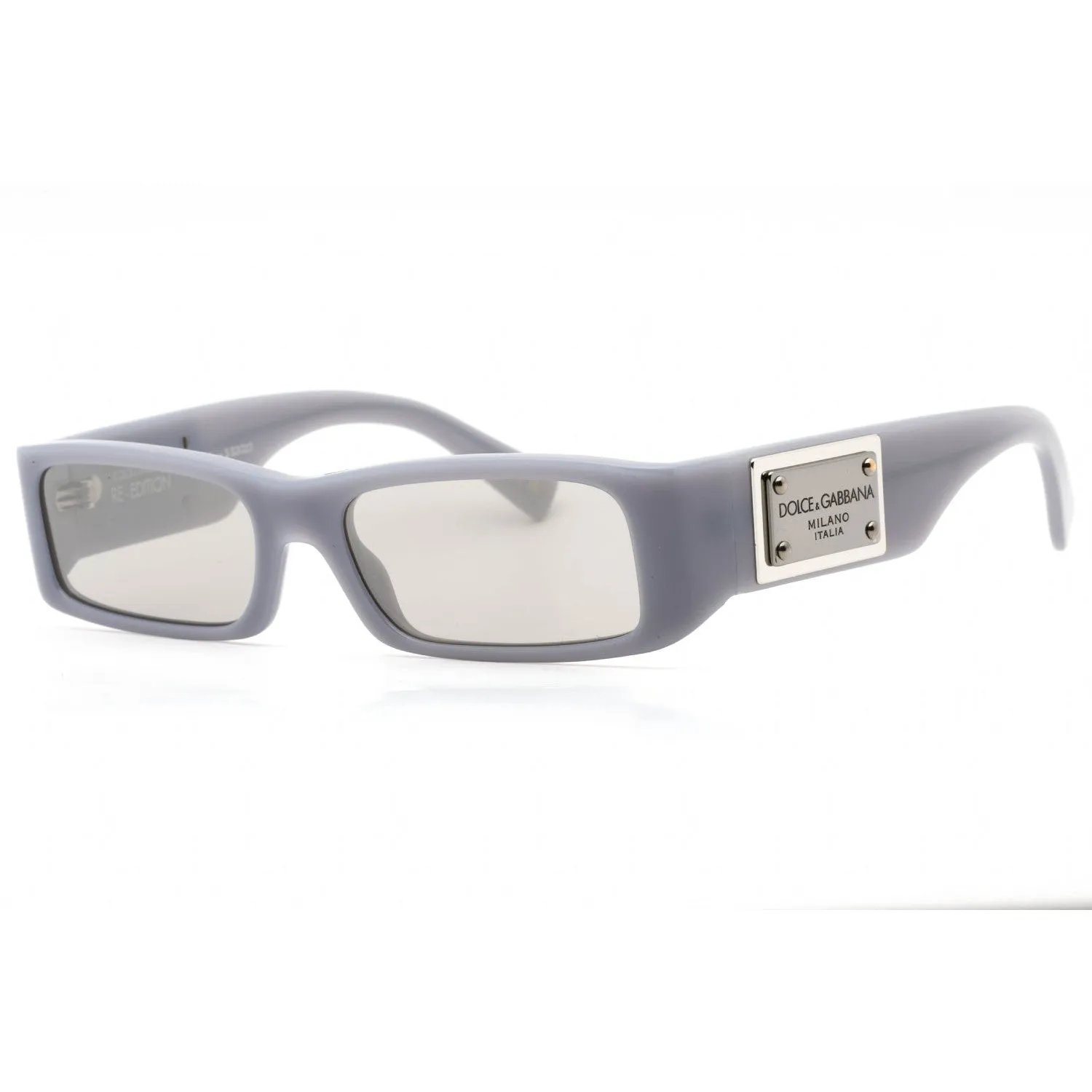 Dolce & Gabbana 0DG4444 Sunglasses Grey / Light Grey Mirror Silver Women's