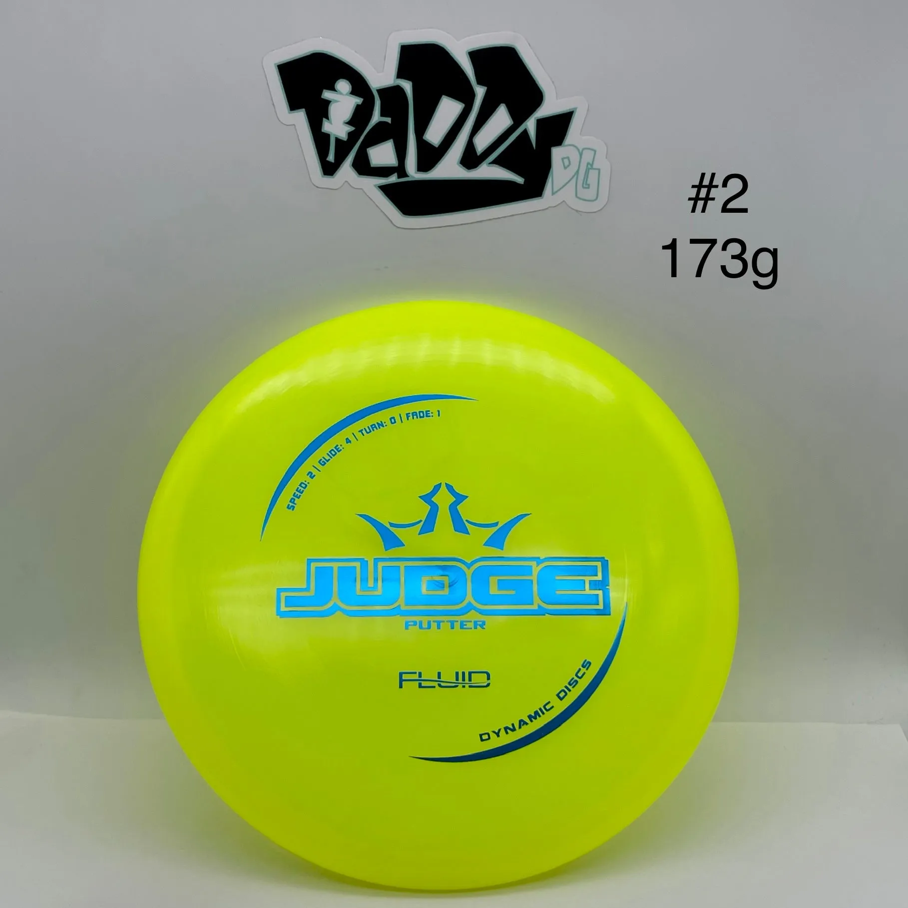 Dynamic Discs Fluid Judge Putter