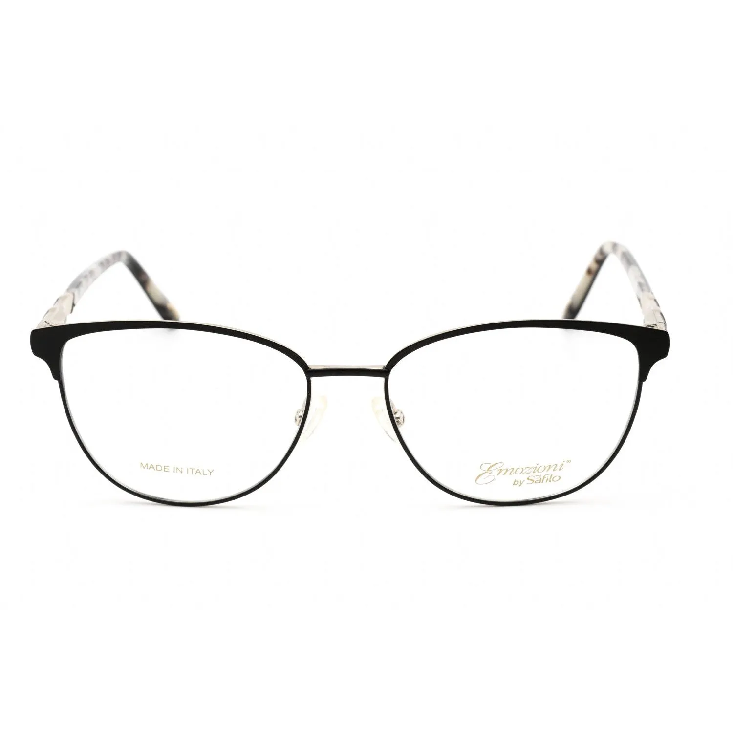 Emozioni EM 4399 Eyeglasses BLACK GOLD/Clear demo lens