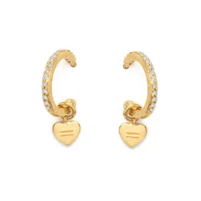 Equality Heart Hoops