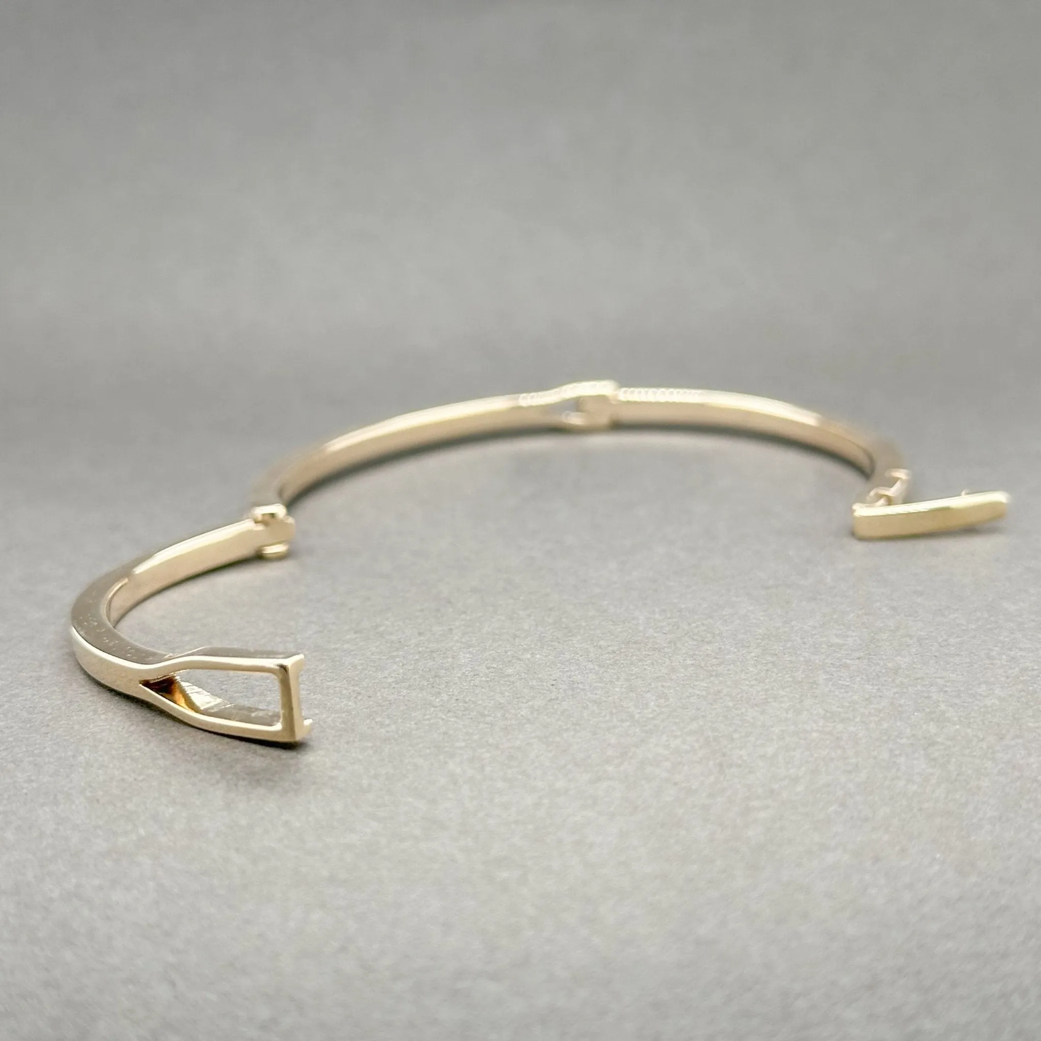 Estate 14K Y Gold Y Clasp Bracelet