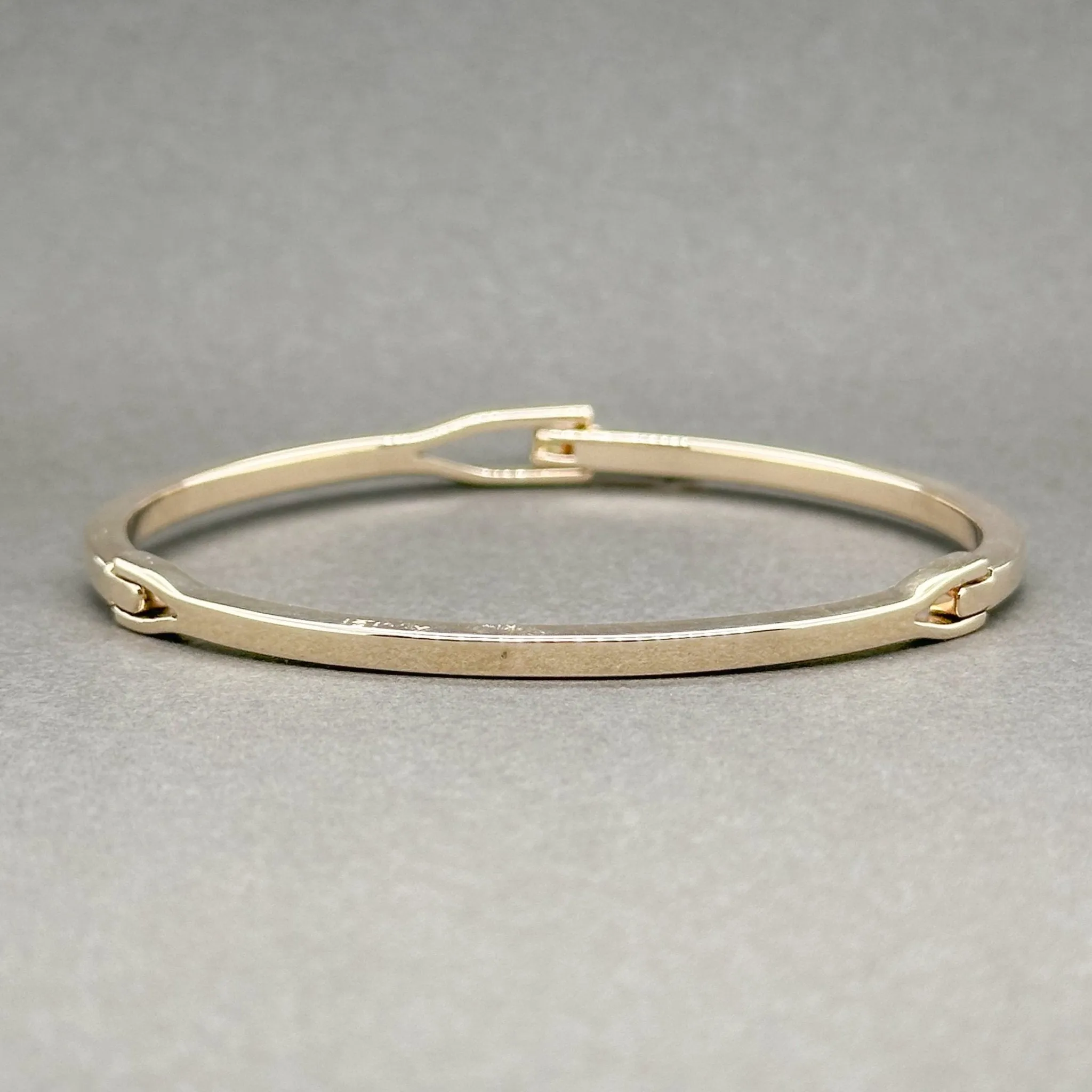 Estate 14K Y Gold Y Clasp Bracelet