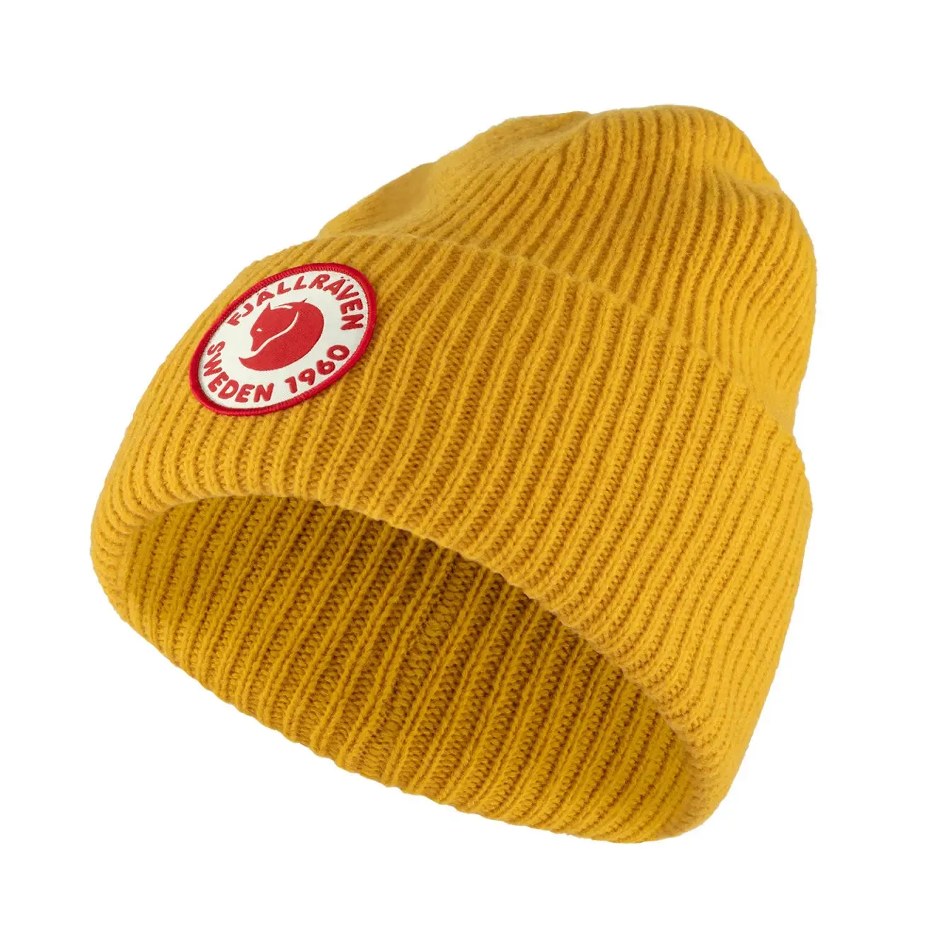 Fjallraven 1960 Logo Beanie Mustard Yellow