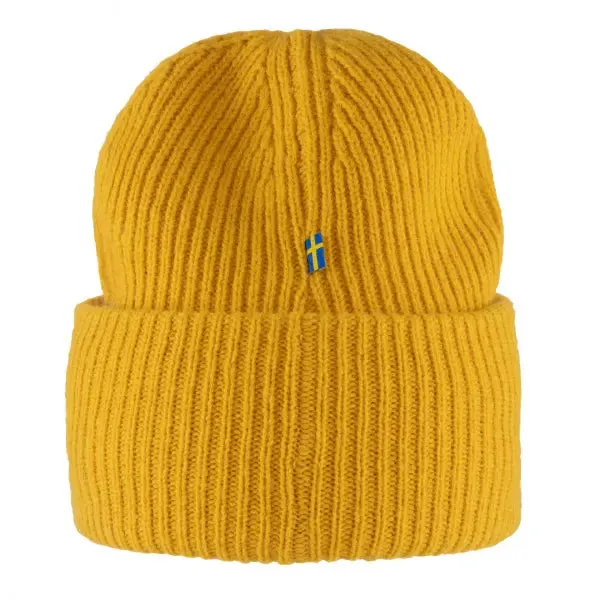 Fjallraven 1960 Logo Beanie Mustard Yellow