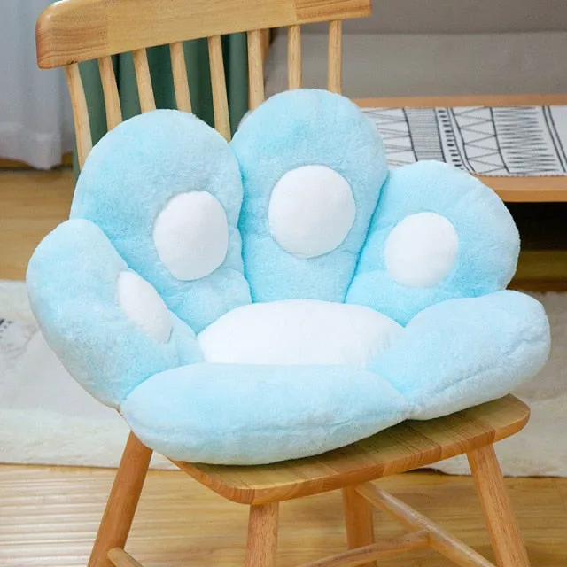 Fluffy Bear Paw Chair Cushion