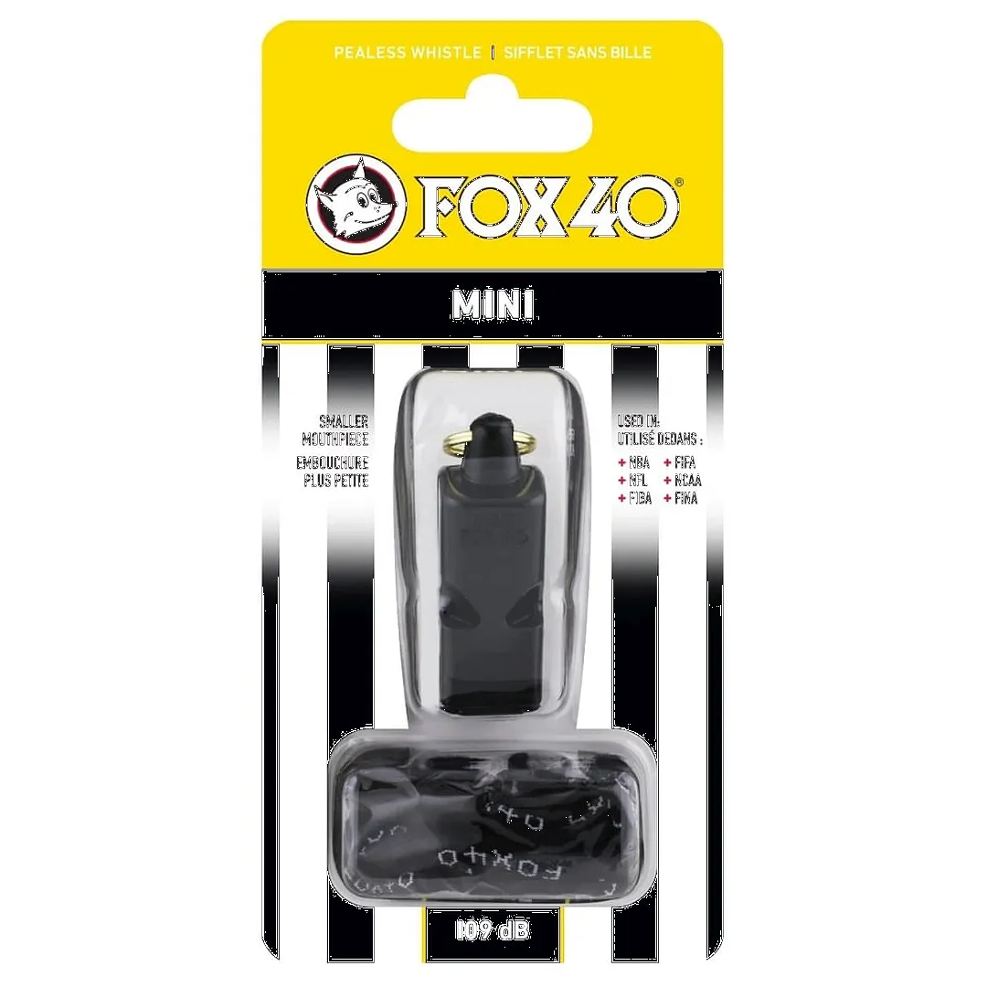 Fox40 Mini Whistle with Lanyard