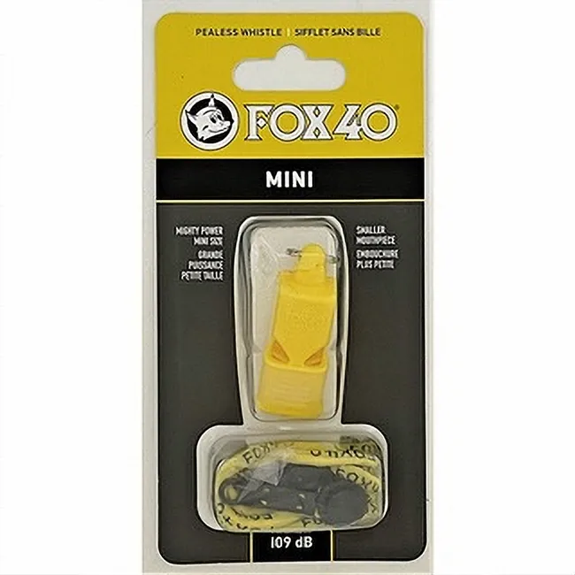 Fox40 Mini Whistle with Lanyard