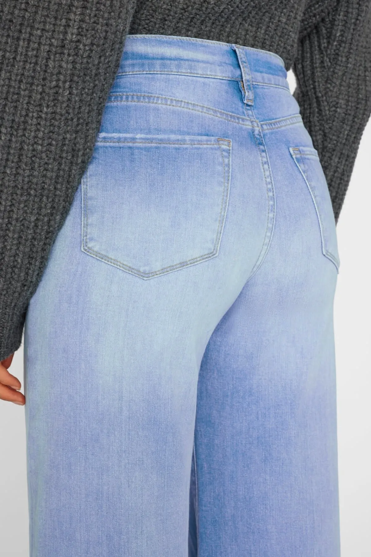 Frame Denim Le Palazzo Degradable Jean - Humphrey