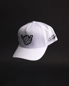 Golf Shaka Hat - White