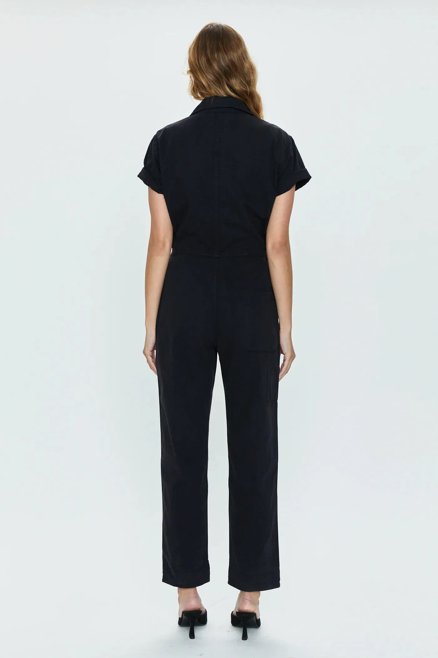 GROVER SHORT SLEEVE JUMPSUIT (FADE TO BLACK) - PISTOLA