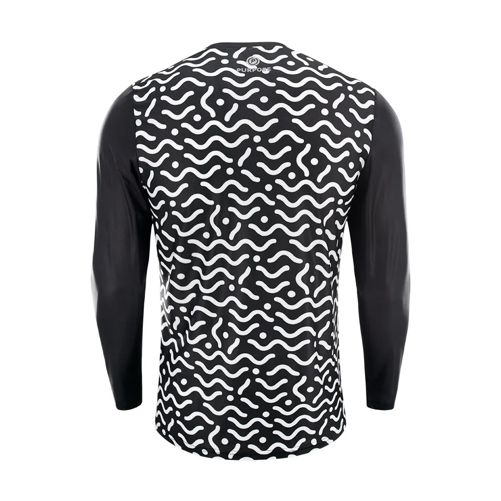 Hypermesh ELITE Long Sleeve Running Shirt (Black)